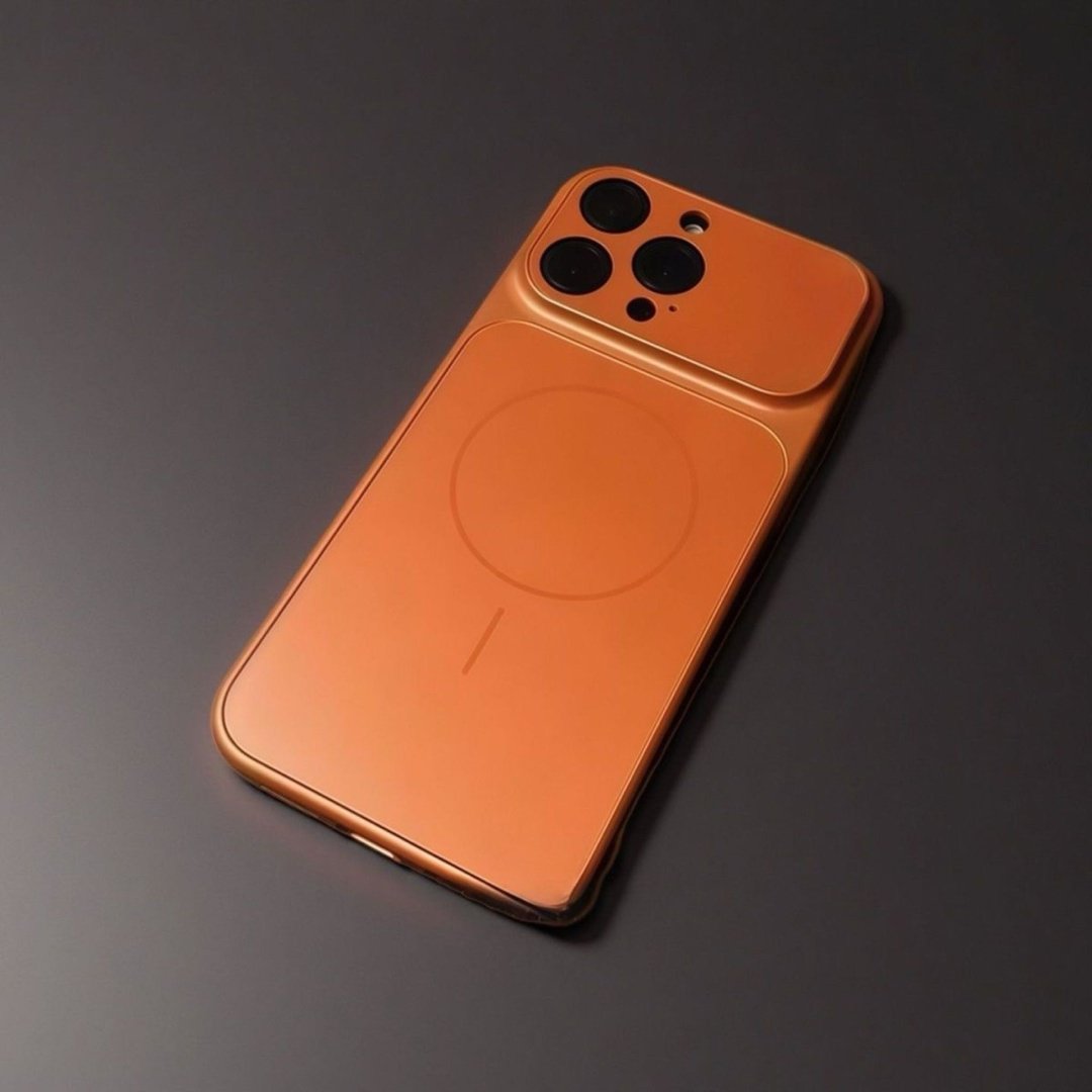 Чехол BERLIA для Apple iPhone 16 Pro оранжевый купить,1470