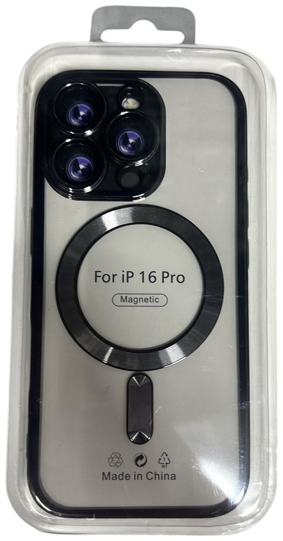 Чехол для Apple iPhone 16 Pro черный купить,884