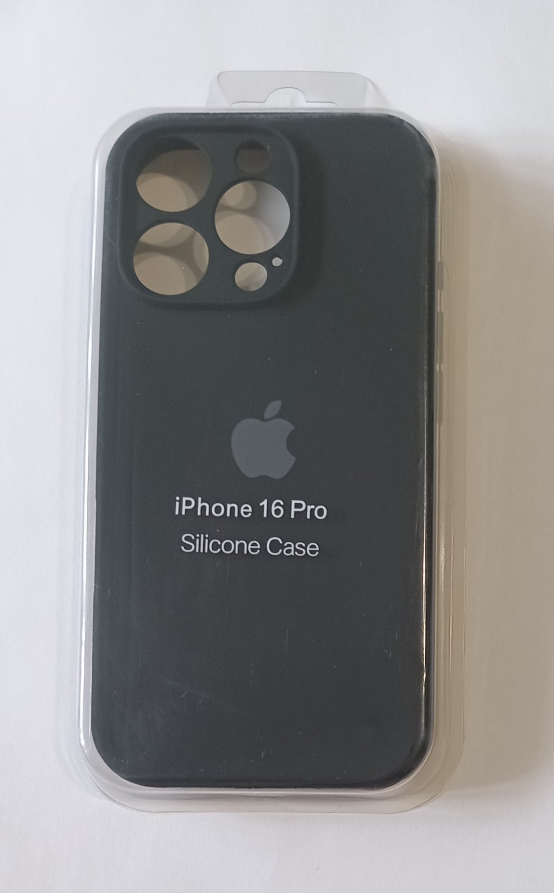 Чехол для Apple iPhone 16 Pro черный - ForteMarket Чехол для Apple iPhone 16 Pro черный купить,1270