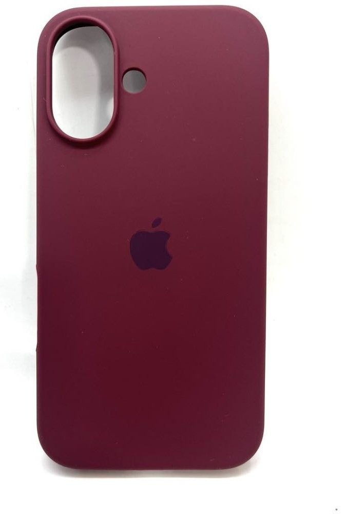 Чехол для Apple iPhone 16 бордовый - ForteMarket Чехол для Apple iPhone 16 бордовый купить,595