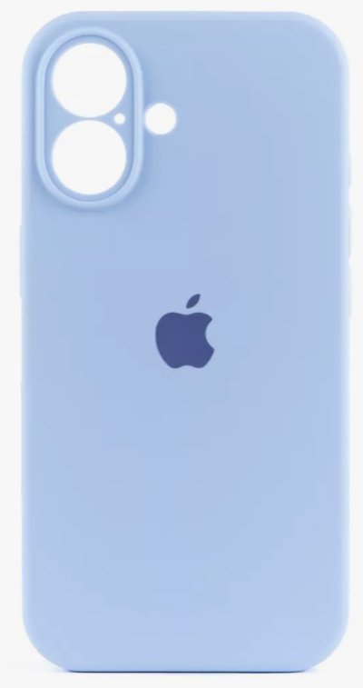 Чехол для Apple iPhone 16 голубой - ForteMarket Чехол для Apple iPhone 16 голубой купить,636