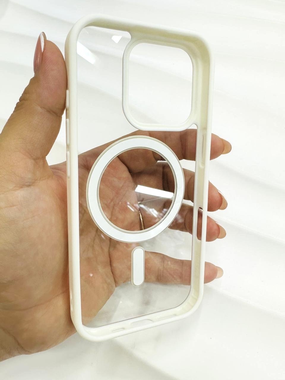 Чехол CASETiFY для Apple iPhone 16 Pro Max прозрачный купить,983