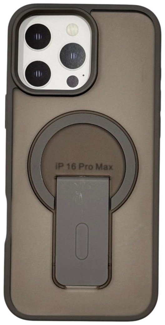 Чехол для Apple iPhone 16 Pro Max серый купить,1500