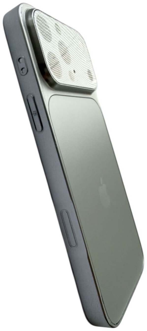 Чехол для Apple iPhone 16 Pro Max серый купить,1498