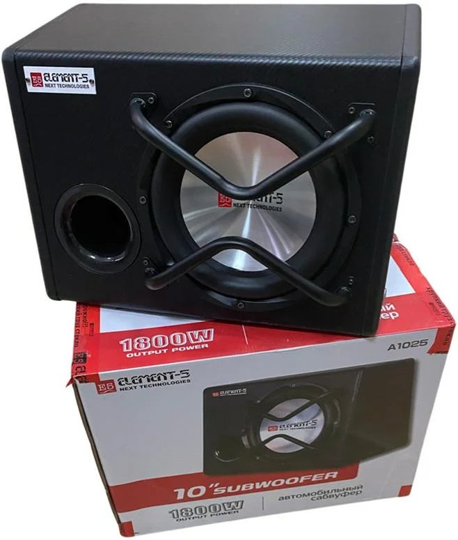 Сабвуфер для автомобиля Element-5 A1025 купить,NaN