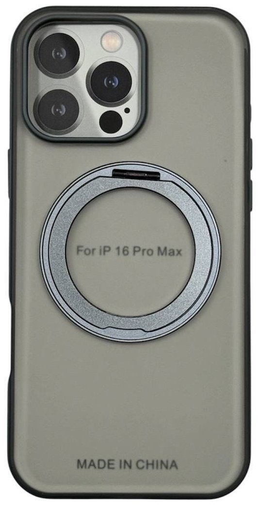Чехол для Apple iPhone 16 Pro Max серый купить,3500