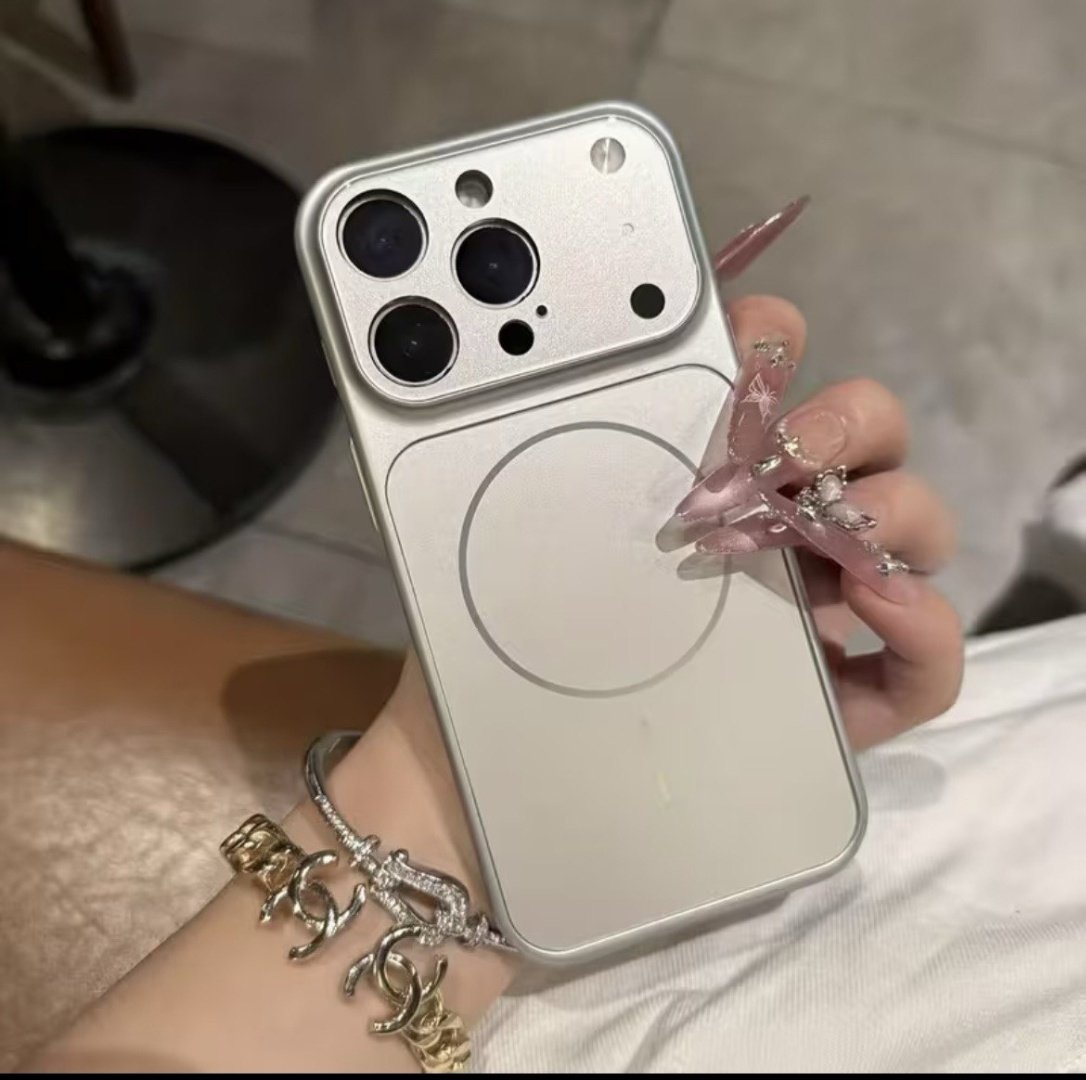 Чехол AG-GLASS для Apple iPhone 16 Pro Max серый купить,1500