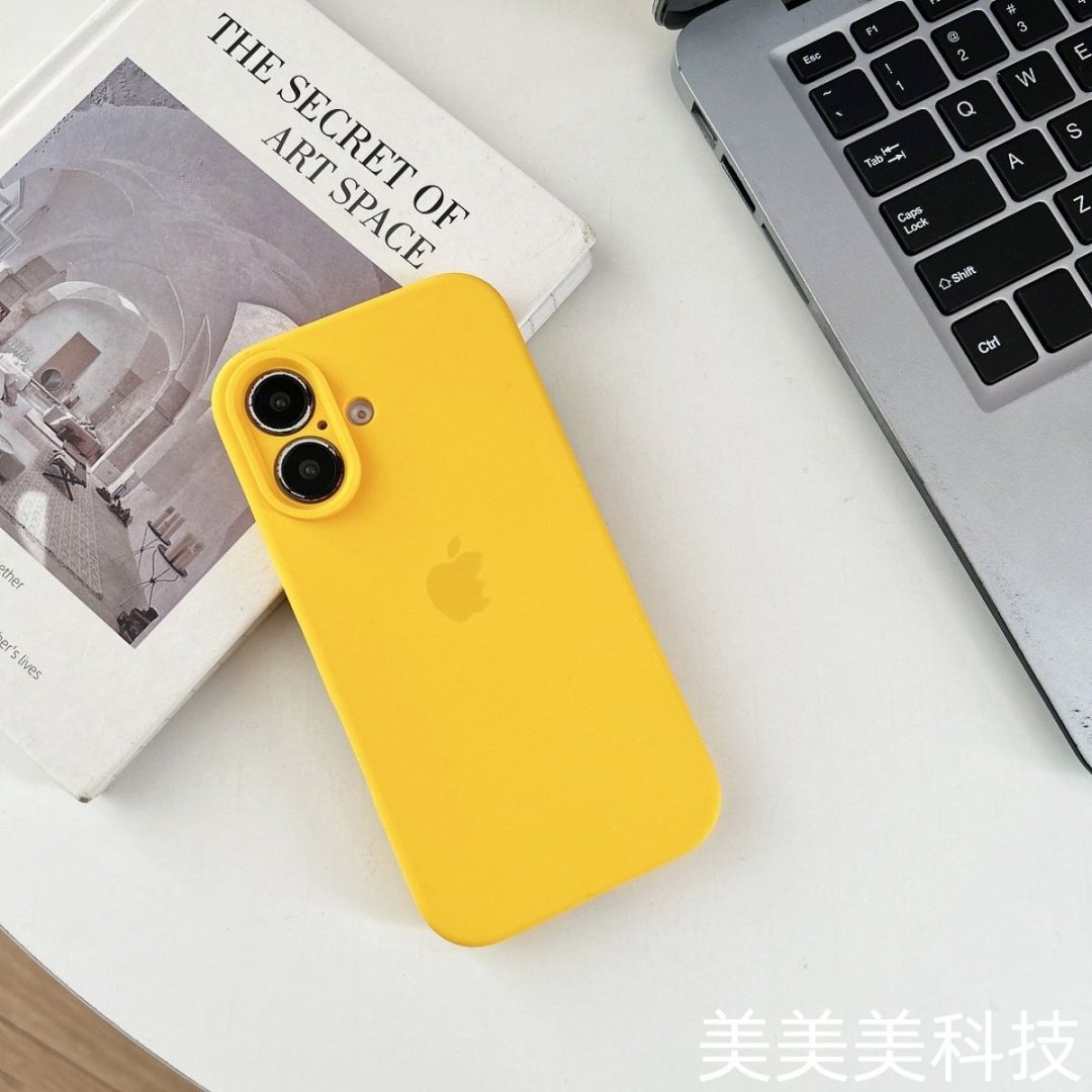 Чехол для Apple iPhone 16 желтый купить,640