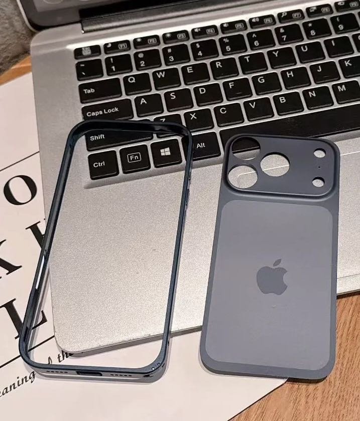 Чехол для Apple iPhone 16 Pro Max синий купить,1500