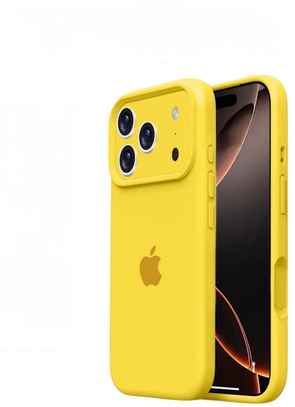 Чехол для Apple iPhone 17 Pro желтый купить,1570