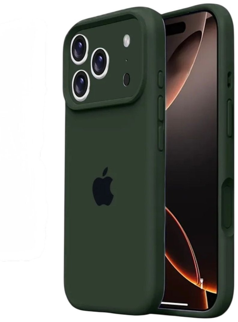 Чехол для Apple iPhone 17 Pro зеленый - ForteMarket Чехол для Apple iPhone 17 Pro зеленый купить,1489