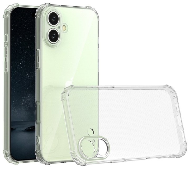 Чехол для Apple iPhone 16 прозрачный - ForteMarket Чехол для Apple iPhone 16 прозрачный купить,754