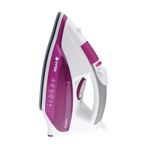 Утюг Vitek VT-1262 розовый купить,NaN