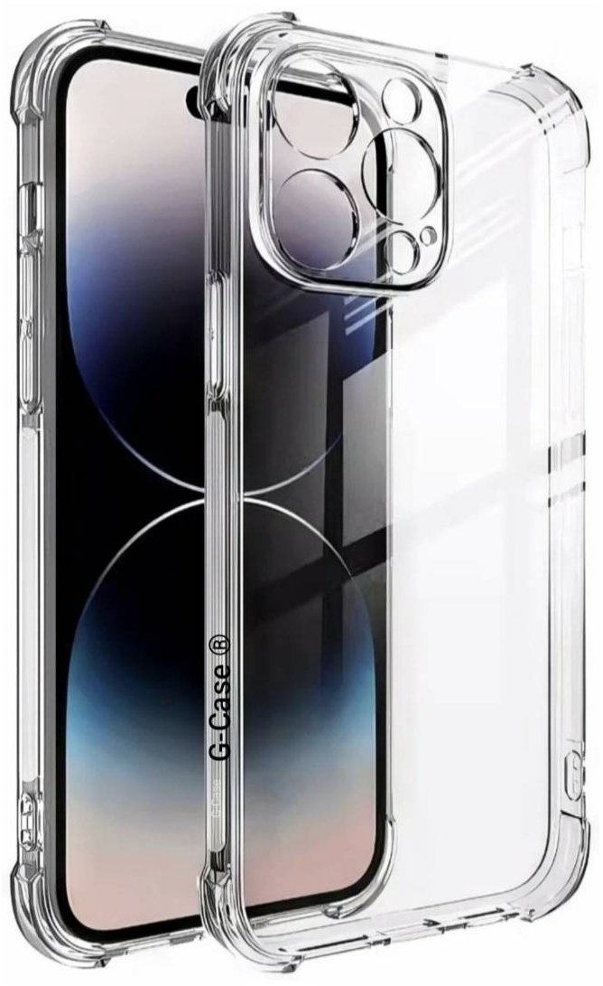 Чехол G-Case для Apple iPhone 16 Pro Max прозрачный - ForteMarket Чехол G-Case для Apple iPhone 16 Pro Max прозрачный купить,270