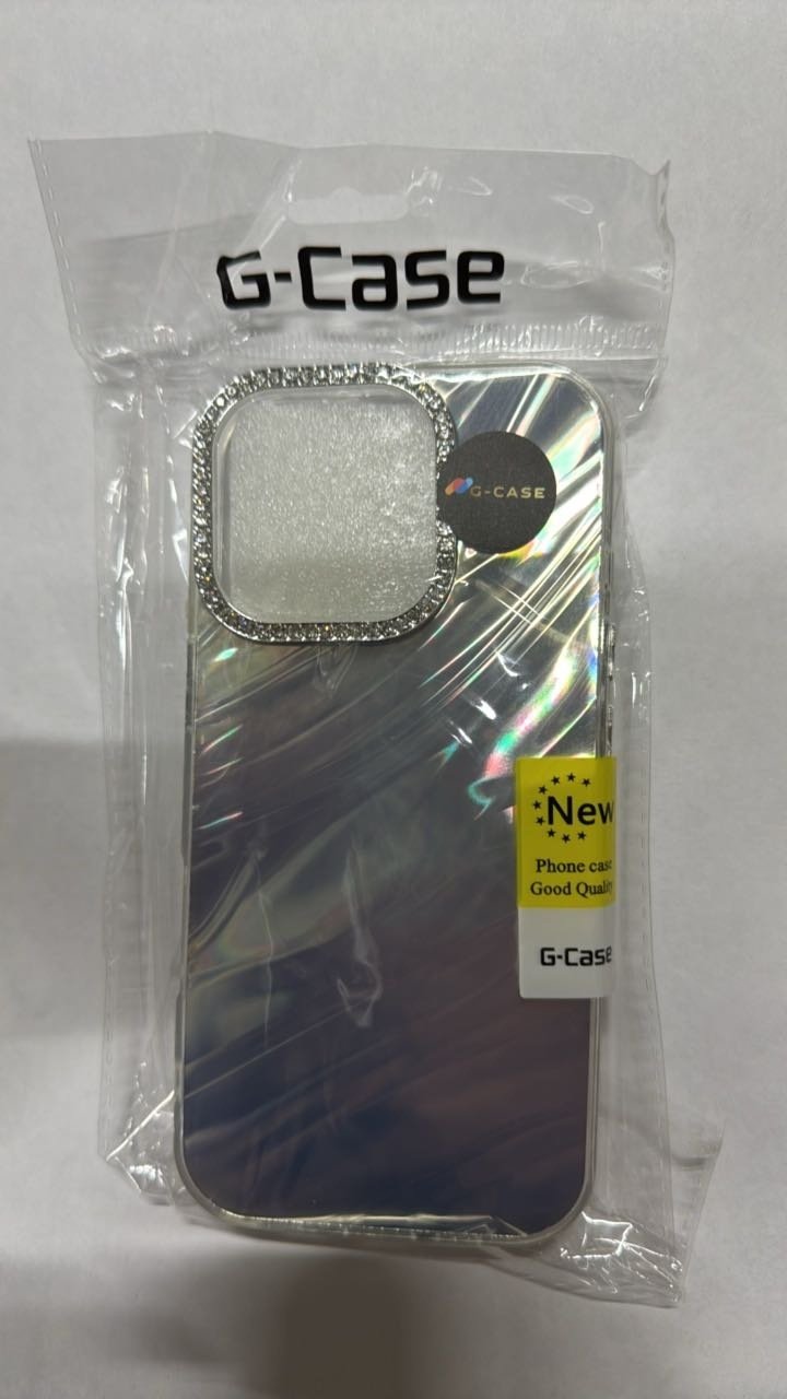 Чехол G-Case для Apple iPhone 16 Pro Max серебряный купить,720