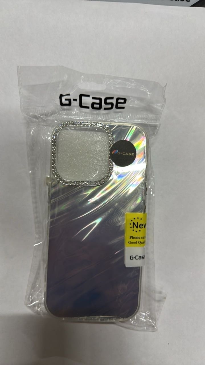 Чехол G-Case для Apple iPhone 16 Pro Max серебряный купить,720