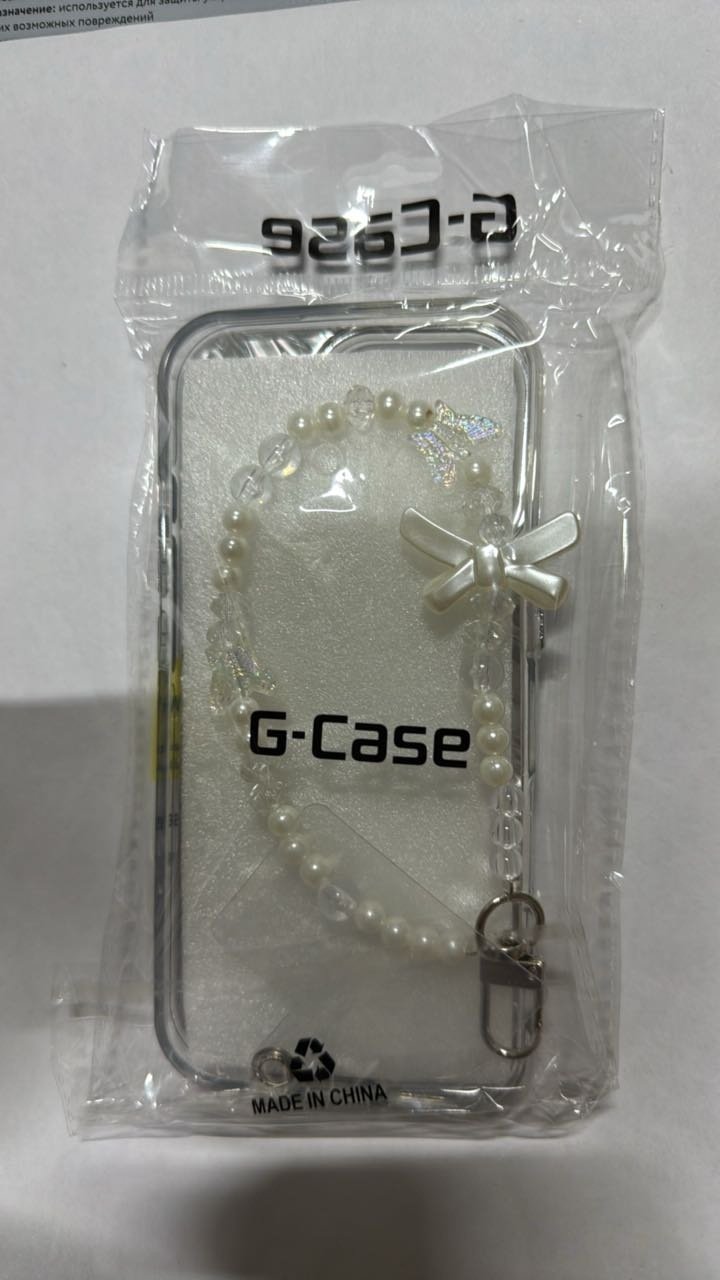 Чехол G-Case для Apple iPhone 16 Pro Max серебряный купить,720