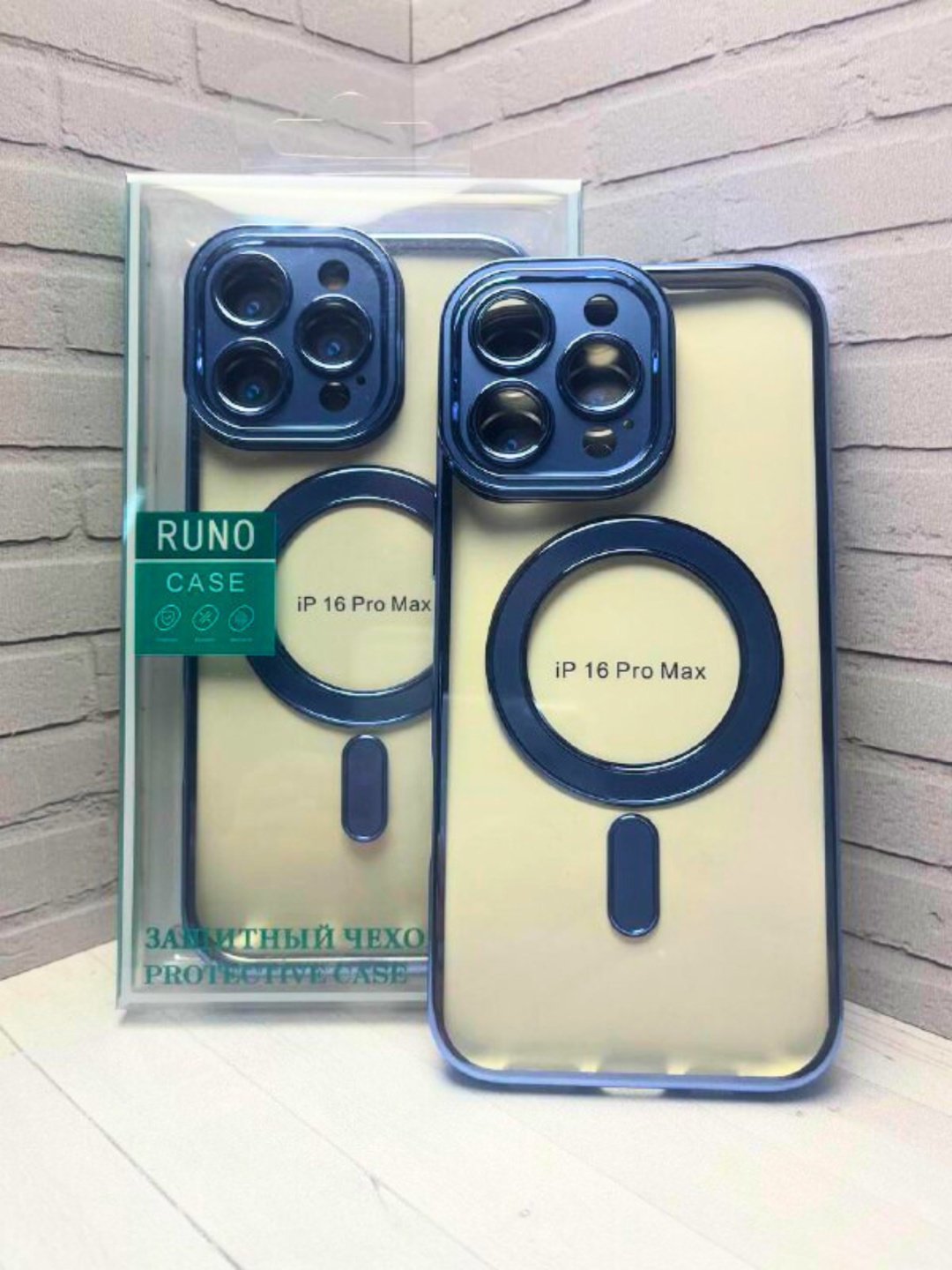 Чехол для Apple iPhone 16 Pro Max синий - ForteMarket Чехол для Apple iPhone 16 Pro Max синий купить,920
