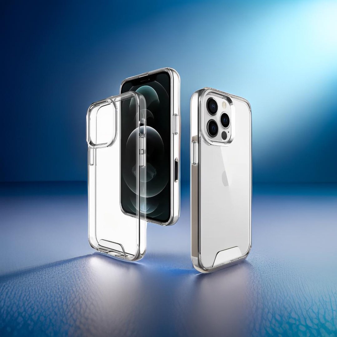 Чехол Space для Apple iPhone 16 Pro Max прозрачный - ForteMarket Чехол Space для Apple iPhone 16 Pro Max прозрачный купить,270