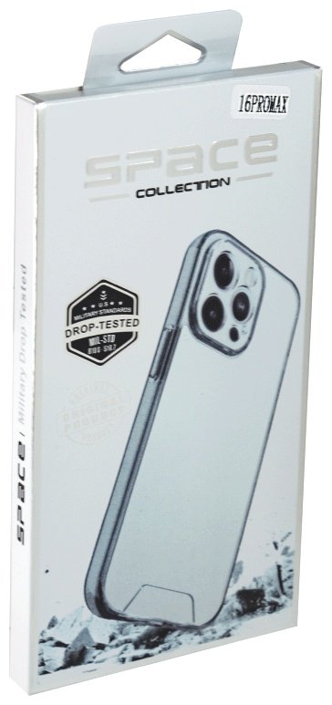 Чехол Space для Apple iPhone 16 Pro Max прозрачный - ForteMarket Чехол Space для Apple iPhone 16 Pro Max прозрачный купить,270