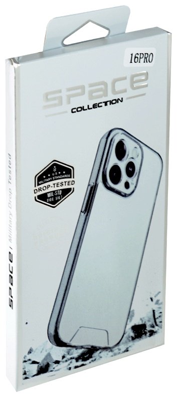 Чехол Space для Apple iPhone 16 Pro прозрачный купить,770