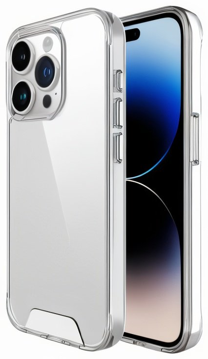 Чехол Space для Apple iPhone 16 Pro Max прозрачный - ForteMarket Чехол Space для Apple iPhone 16 Pro Max прозрачный купить,270