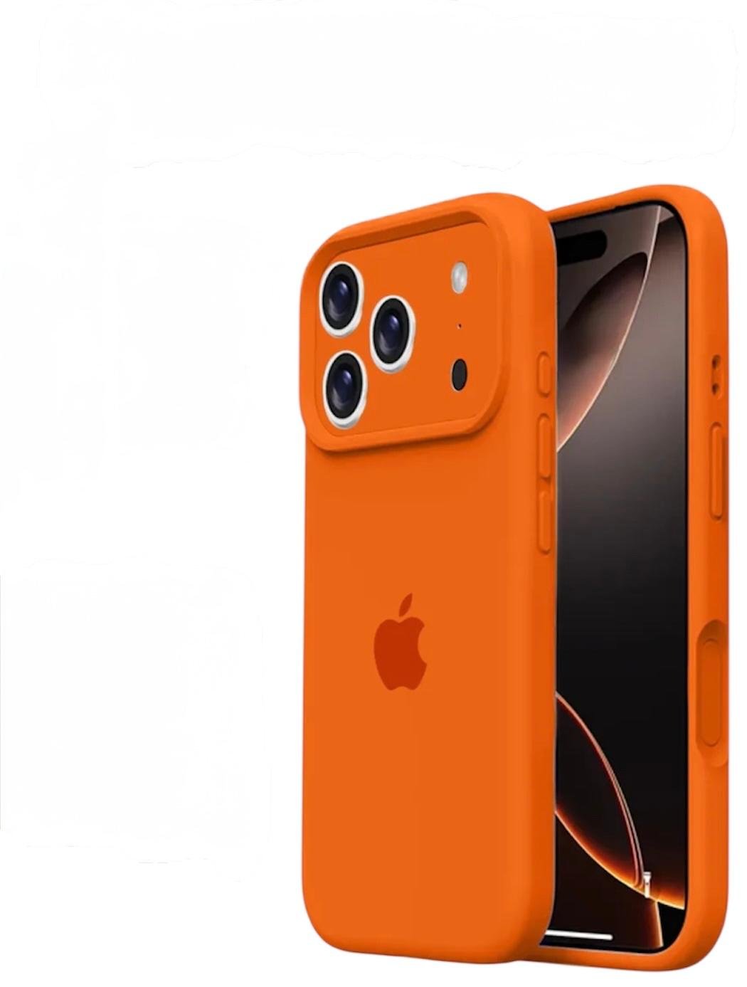 Чехол для Apple iPhone 17 Pro оранжевый - ForteMarket Чехол для Apple iPhone 17 Pro оранжевый купить,625