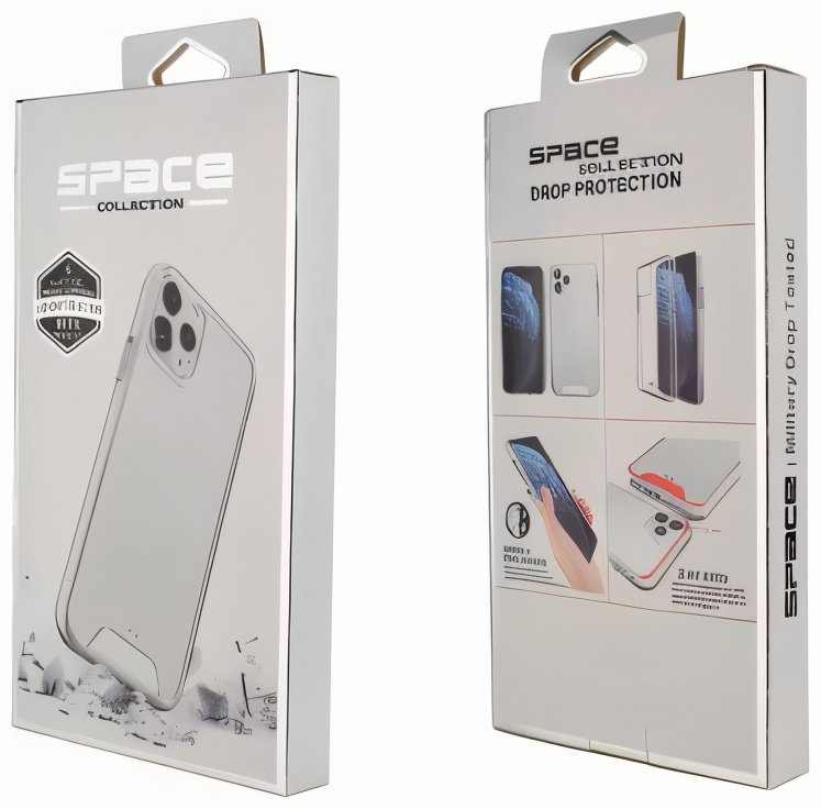 Чехол Space для Apple iPhone 16 Pro Max прозрачный - ForteMarket Чехол Space для Apple iPhone 16 Pro Max прозрачный купить,270
