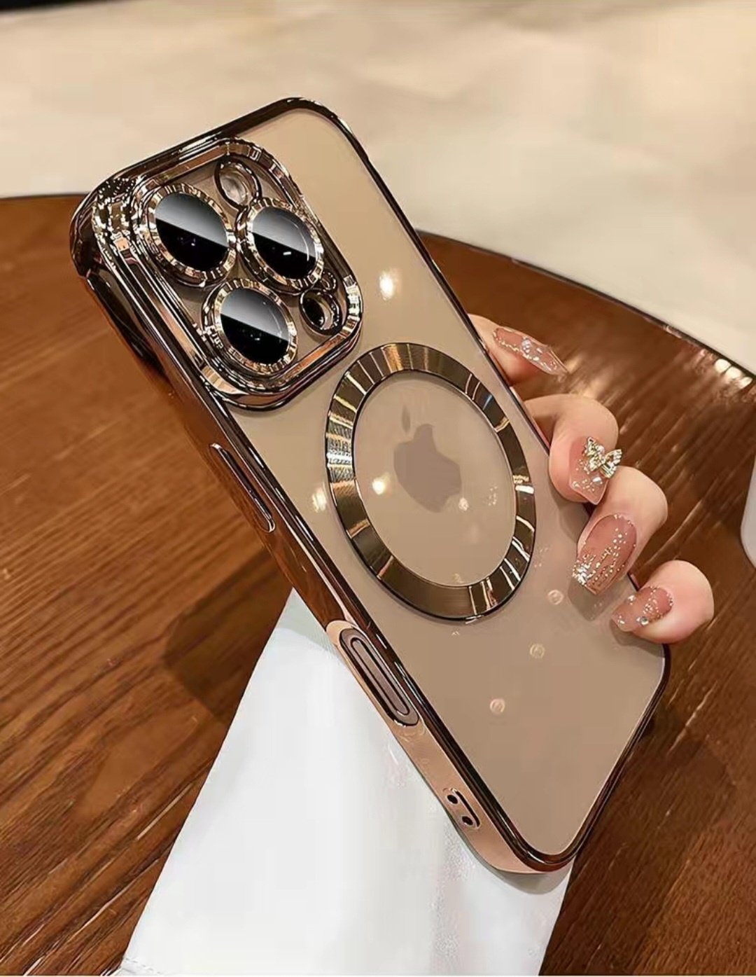 Чехол Accessories для Apple iPhone 16 Pro прозрачный купить,973