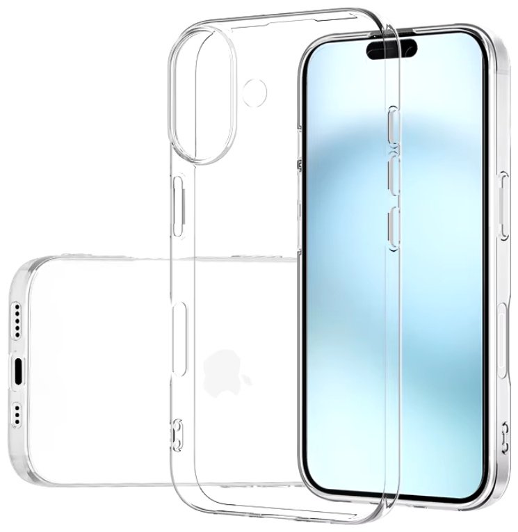 Чехол Accessories для Apple iPhone 16 прозрачный купить,270