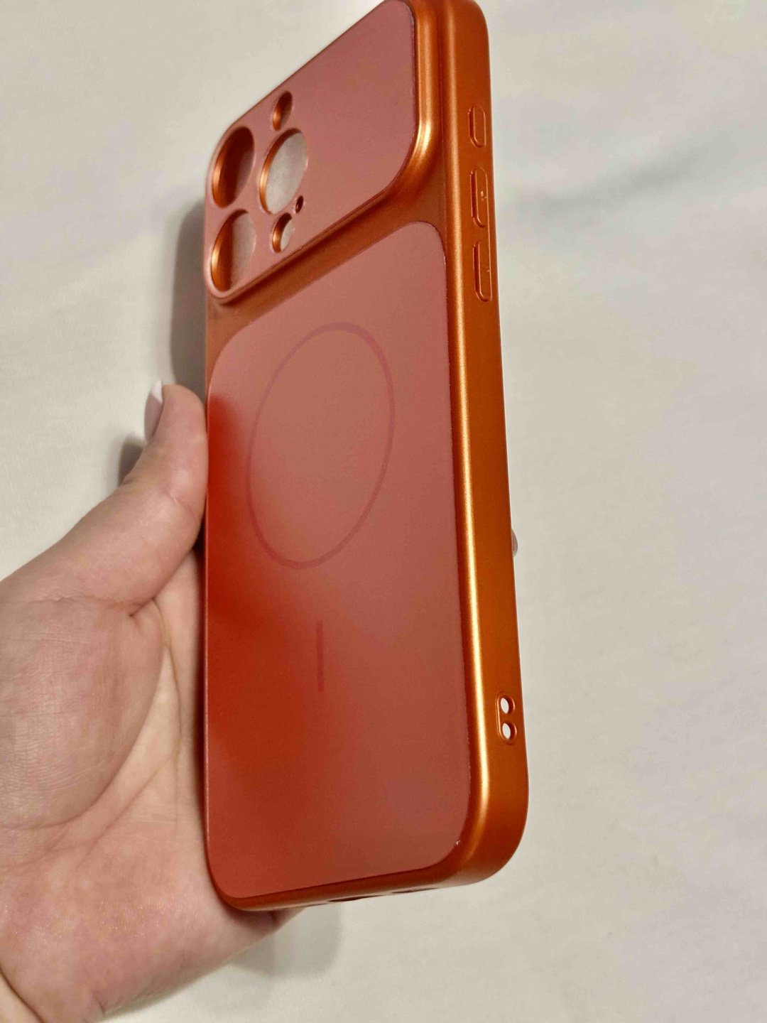 Чехол ACD для Apple iPhone 16 Pro Max оранжевый - ForteMarket Чехол ACD для Apple iPhone 16 Pro Max оранжевый купить,1266