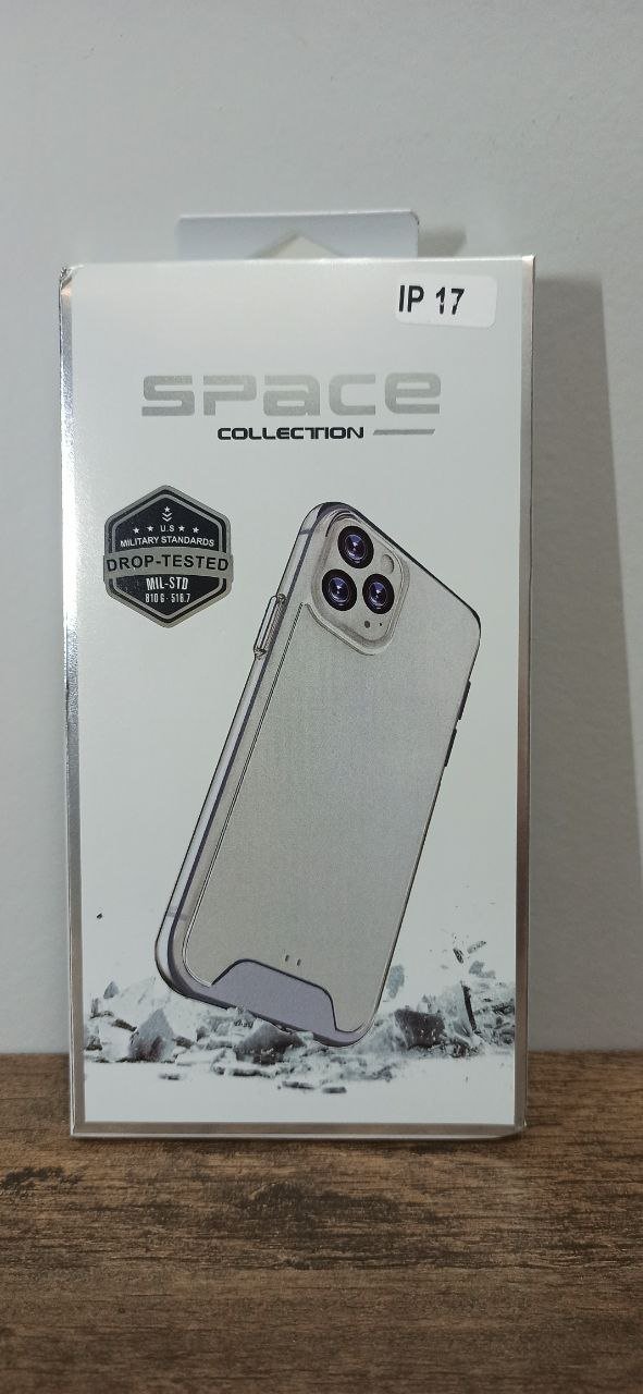 Чехол Space для Apple iPhone 17 прозрачный купить,852