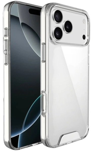 Чехол Space для Apple iPhone 17 Pro прозрачный - ForteMarket Чехол Space для Apple iPhone 17 Pro прозрачный купить,370
