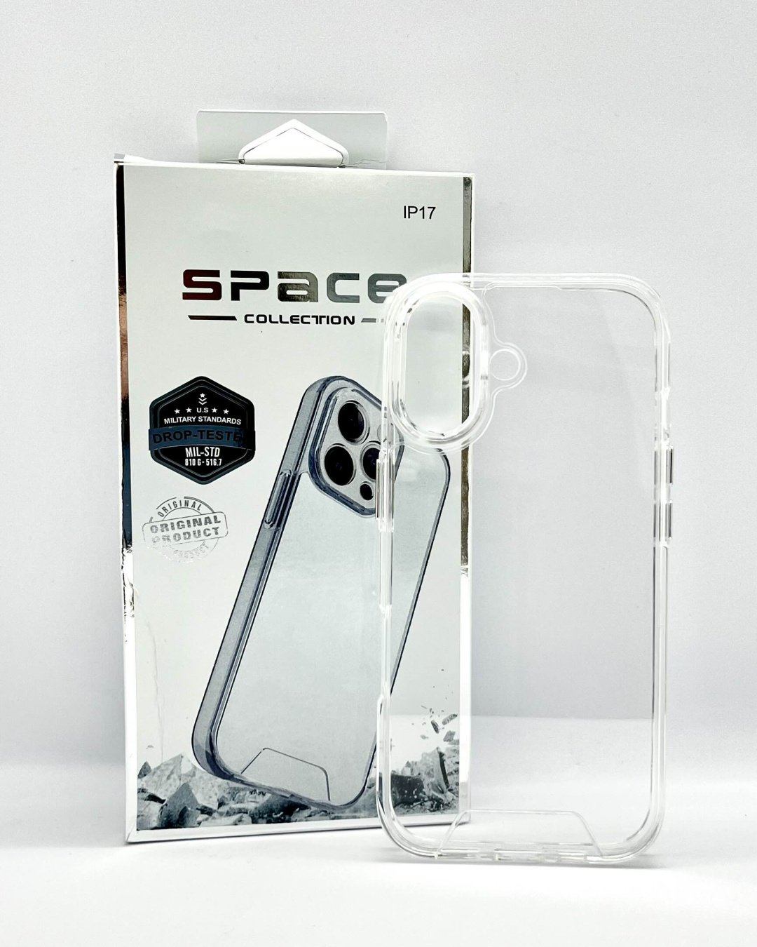 Чехол Space для Apple iPhone 17 прозрачный - ForteMarket Чехол Space для Apple iPhone 17 прозрачный купить,583