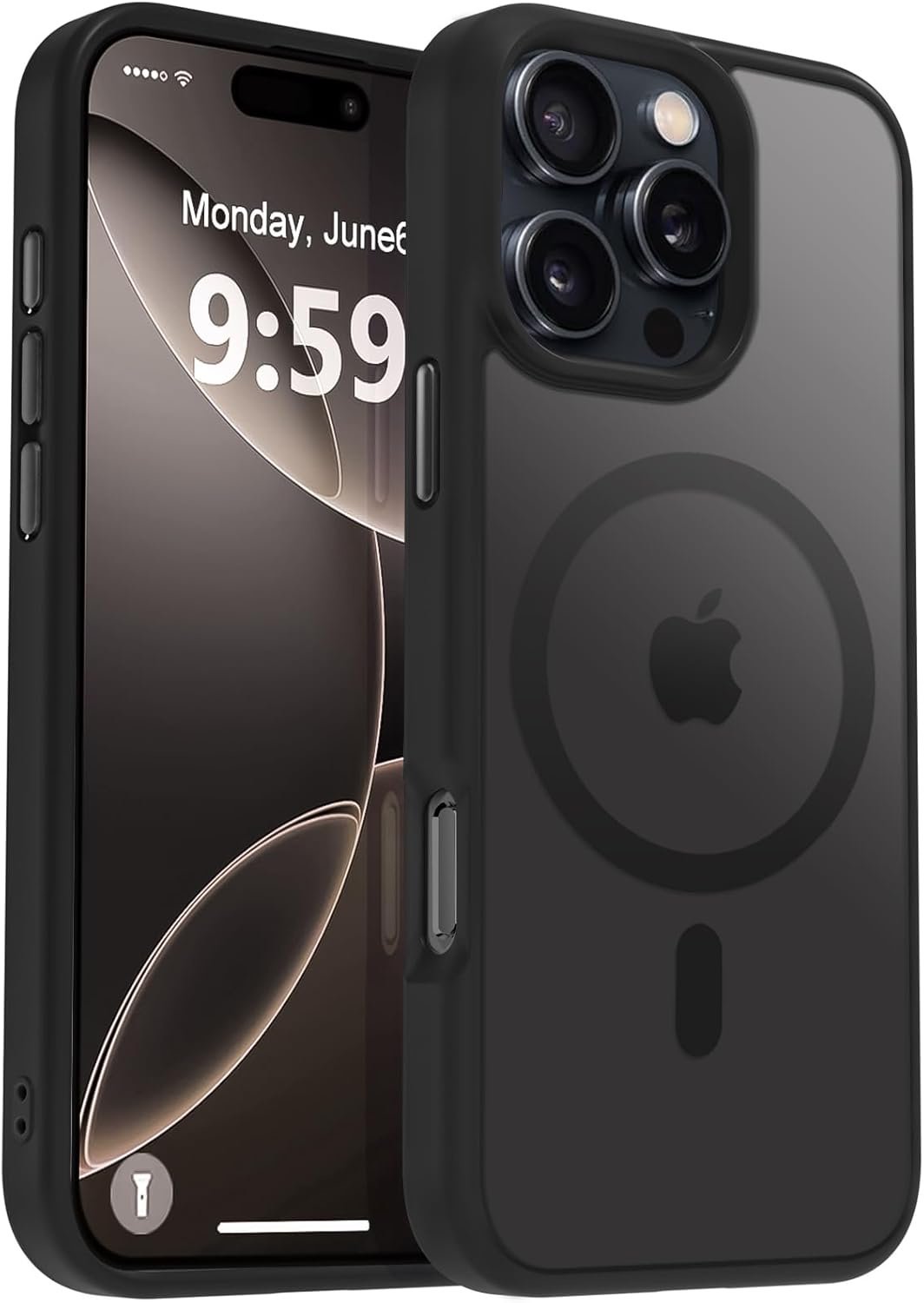 Чехол Totu для Apple iPhone 16 Pro Max черный купить,520