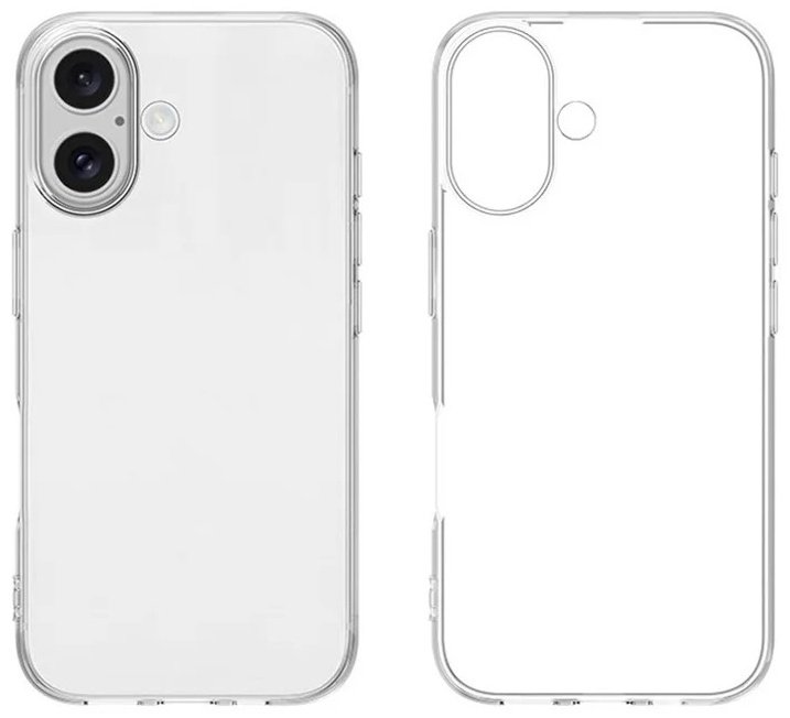 Чехол для Apple iPhone 16 прозрачный купить,570