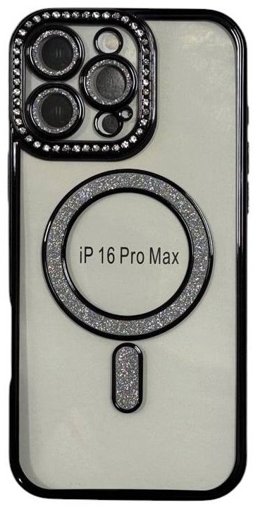 Чехол для Apple iPhone 16 Pro Max черный купить,900