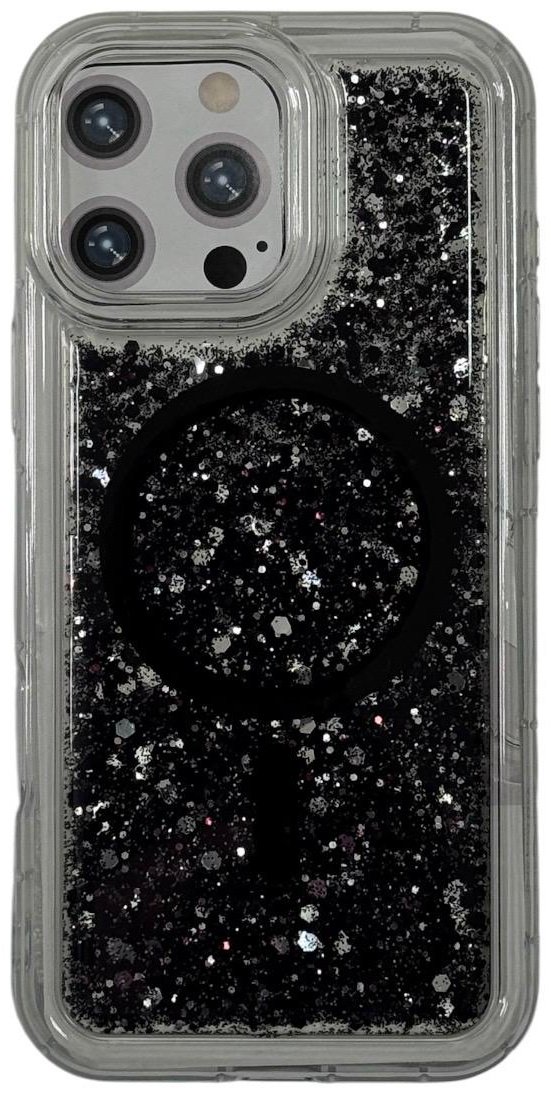 Чехол для Apple iPhone 16 Pro Max черный купить,1100