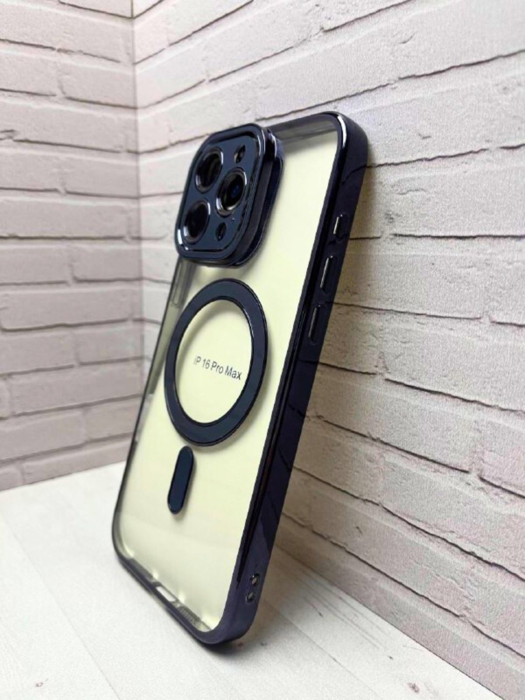 Чехол для Apple iPhone 16 Pro Max черный купить,720