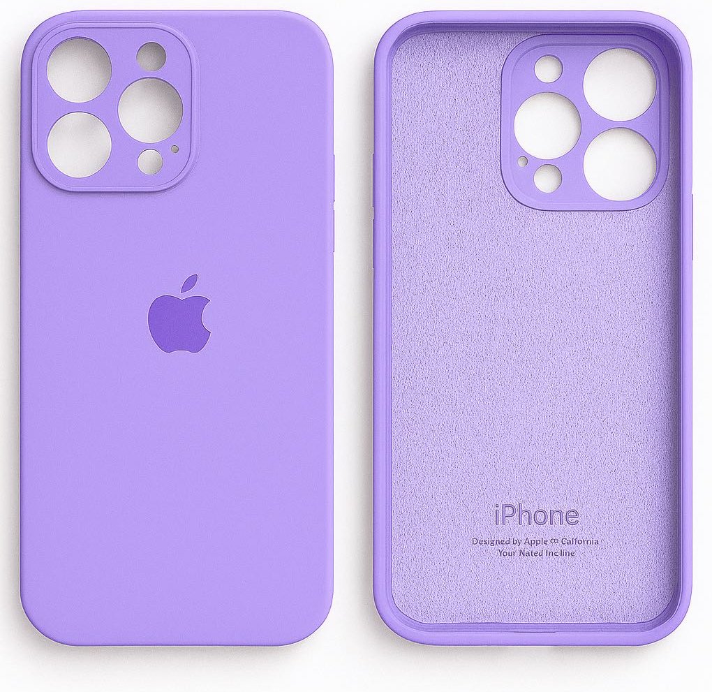 Чехол для Apple iPhone 16 Pro Max сиреневый купить,753