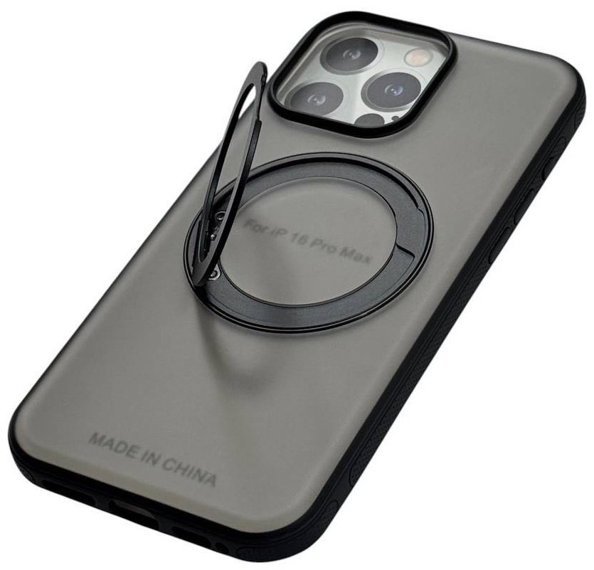 Чехол для Apple iPhone 16 Pro Max черный купить,3500