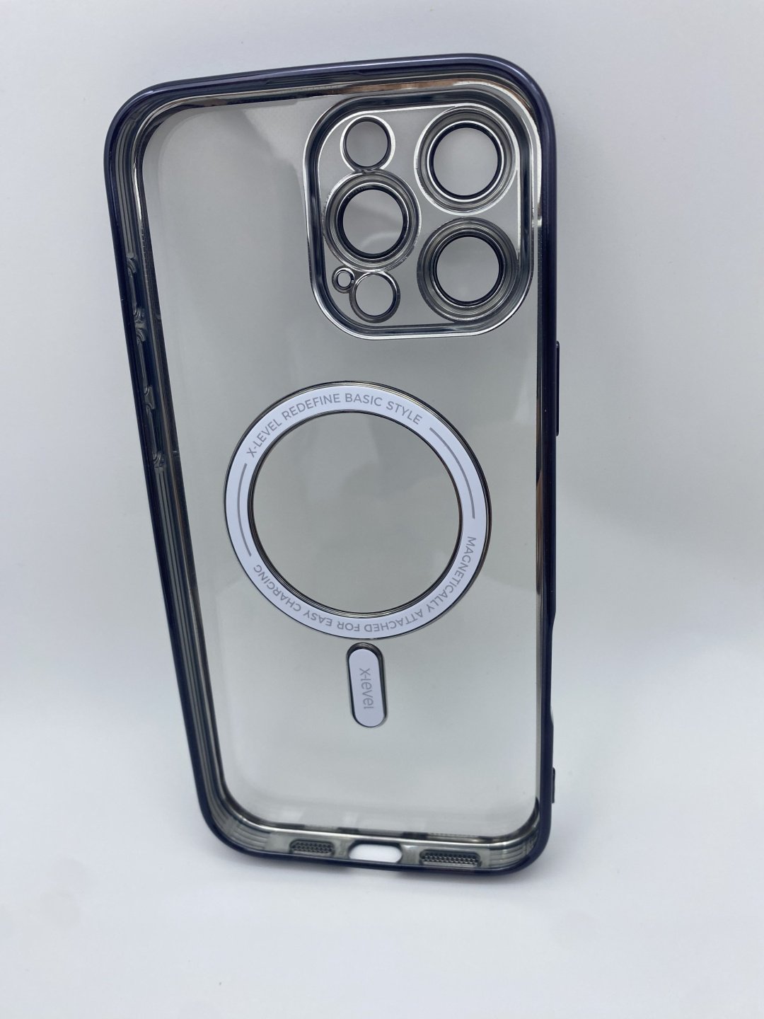 Чехол X-LEVEL для Apple iPhone 16 Pro Max черный купить,720