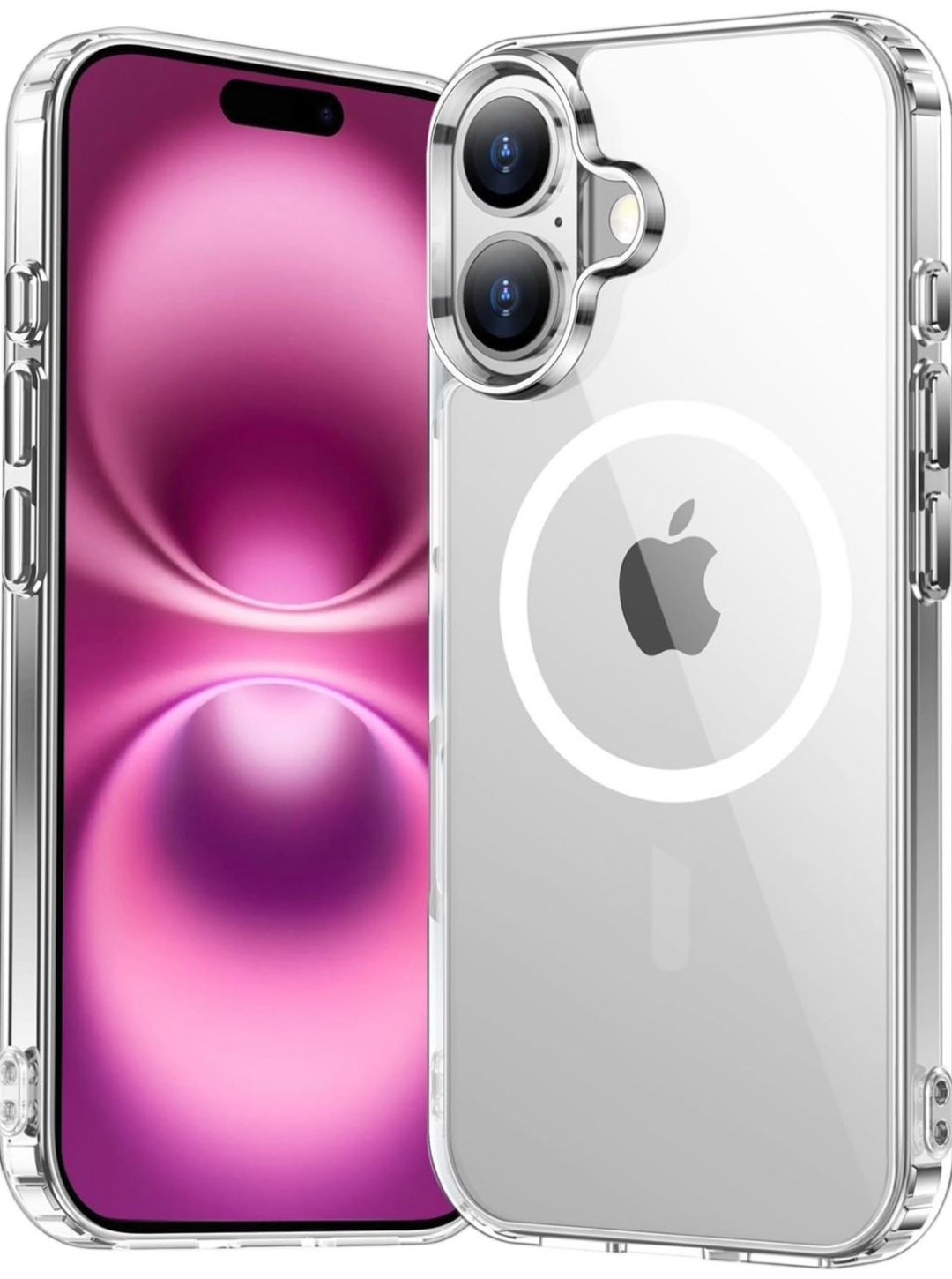 Чехол для Apple iPhone 16 прозрачный купить,818