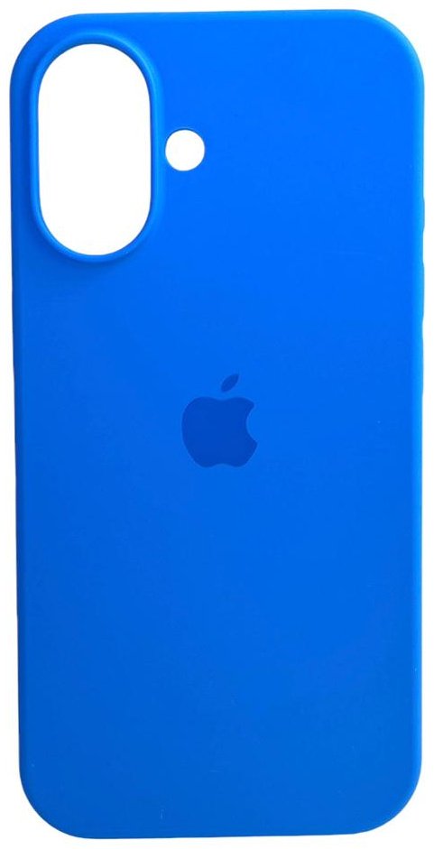 Чехол для Apple iPhone 16 синий купить,856