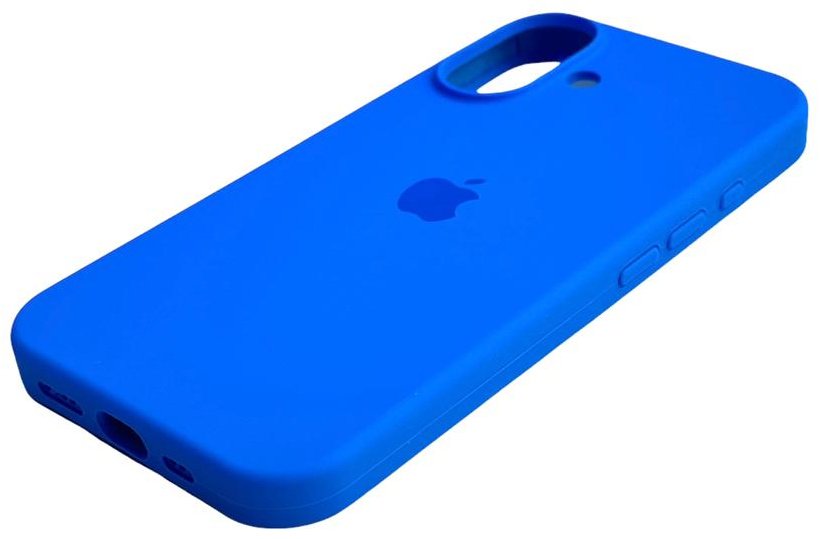 Чехол для Apple iPhone 16 синий купить,856