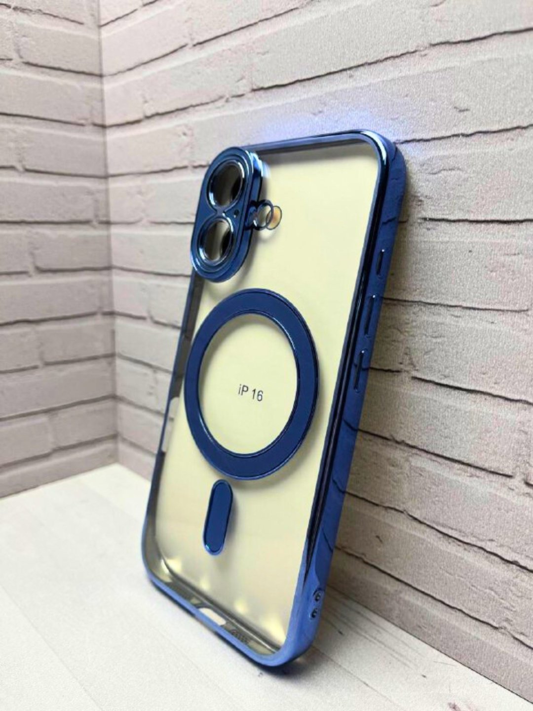Чехол для Apple iPhone 16 синий купить,920