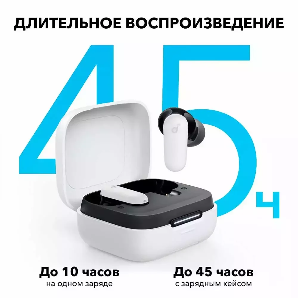 Наушники Soundcore P30i A3959 White Black купить,NaN