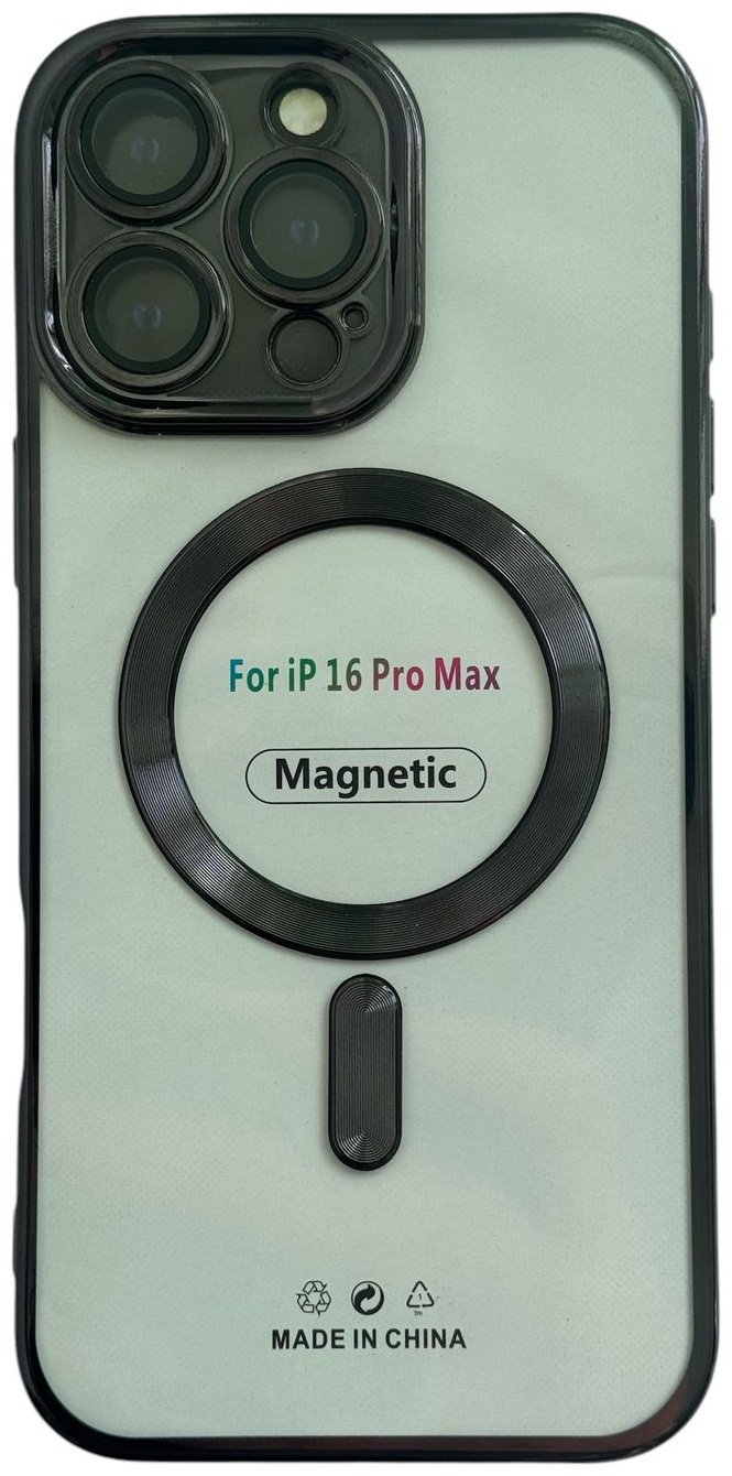 Чехол для Apple iPhone 16 Pro Max черный - ForteMarket Чехол для Apple iPhone 16 Pro Max черный купить,808