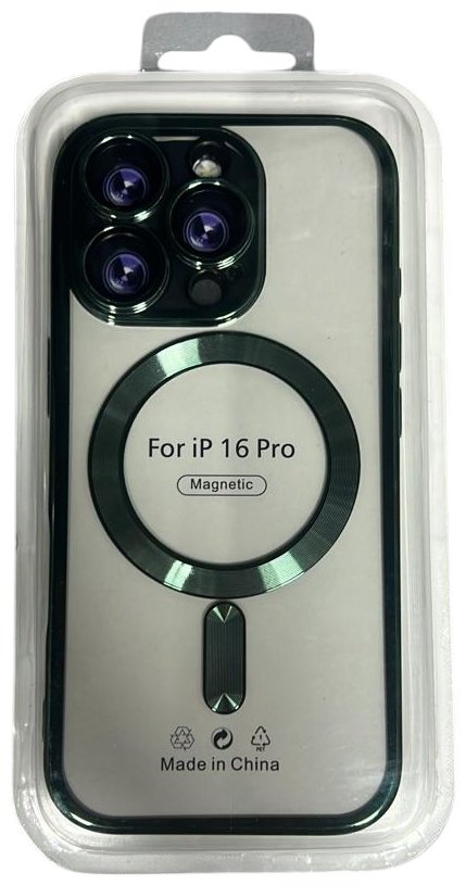 Чехол для Apple iPhone 16 Pro зеленый купить,920