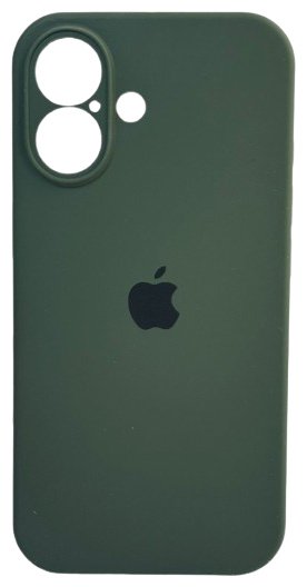 Чехол для Apple iPhone 16 Plus темно-зеленый - ForteMarket Чехол для Apple iPhone 16 Plus темно-зеленый купить,894